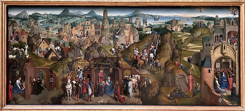 Memling — Les Sept Joies de Marie 1480
